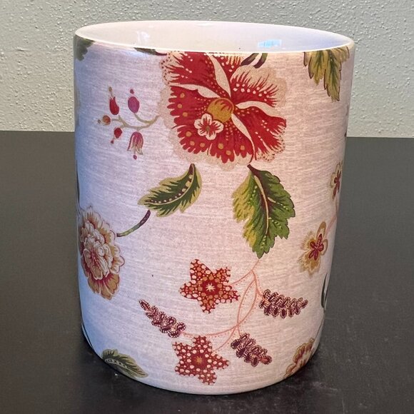 Vtg Lang PARADISE VINE Mug ~ Colonial Williamsburg Foundation ~ Textile Artwork - Picture 7 of 15